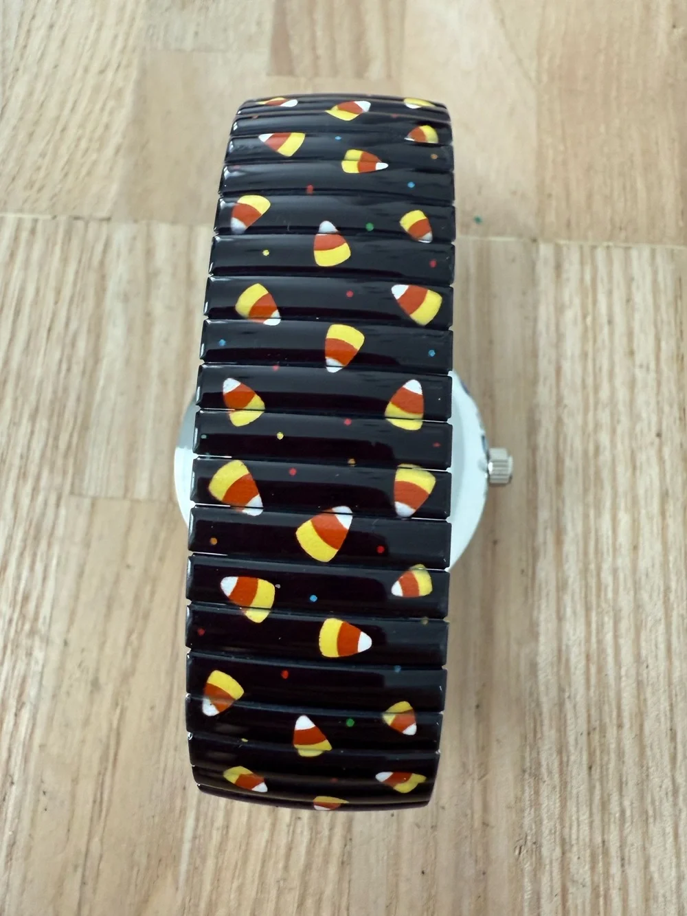 Varsales ladies Halloween candy corn novelty watch NEW BATTERY